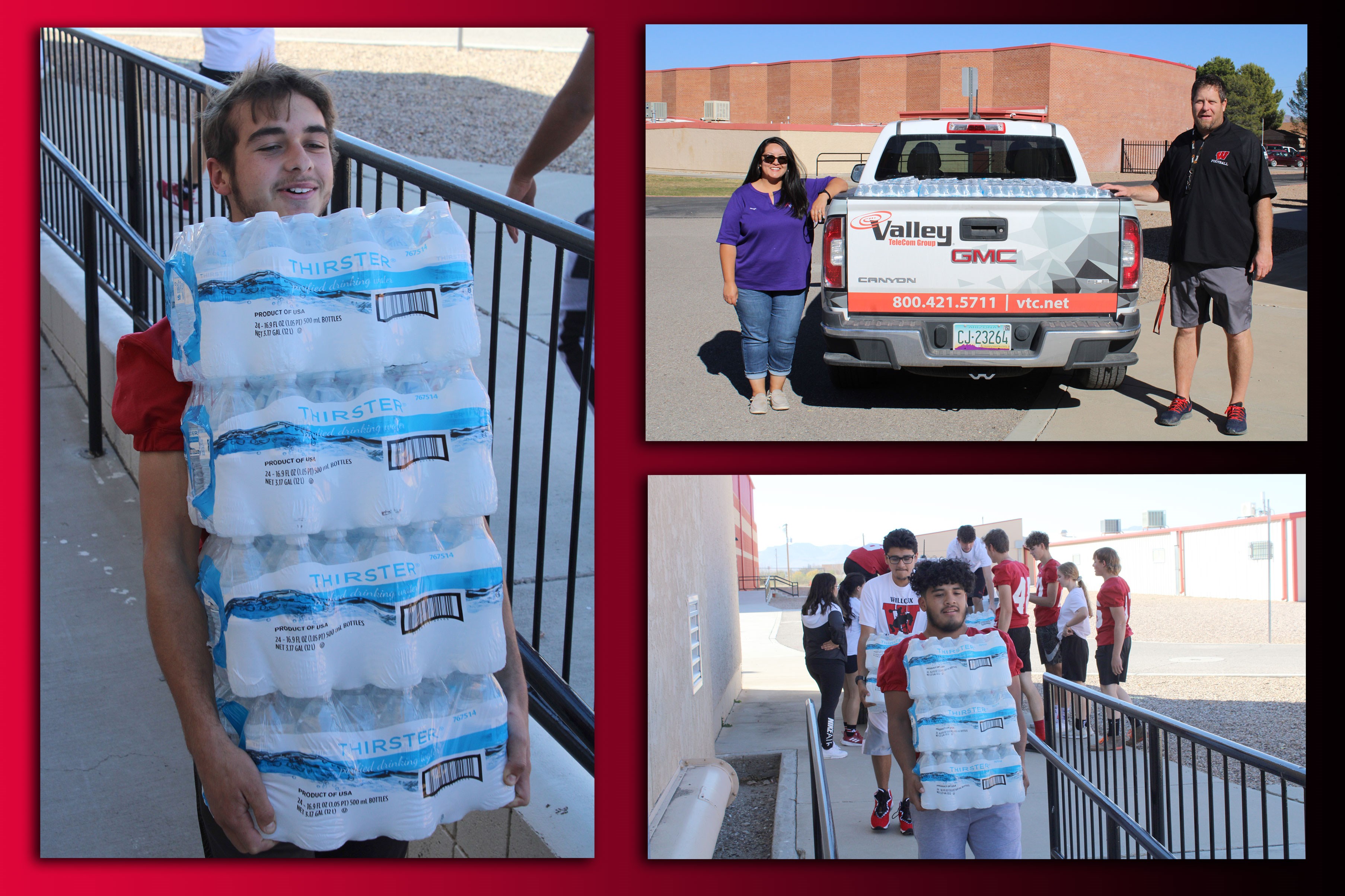 Willcox High School Water Delivery